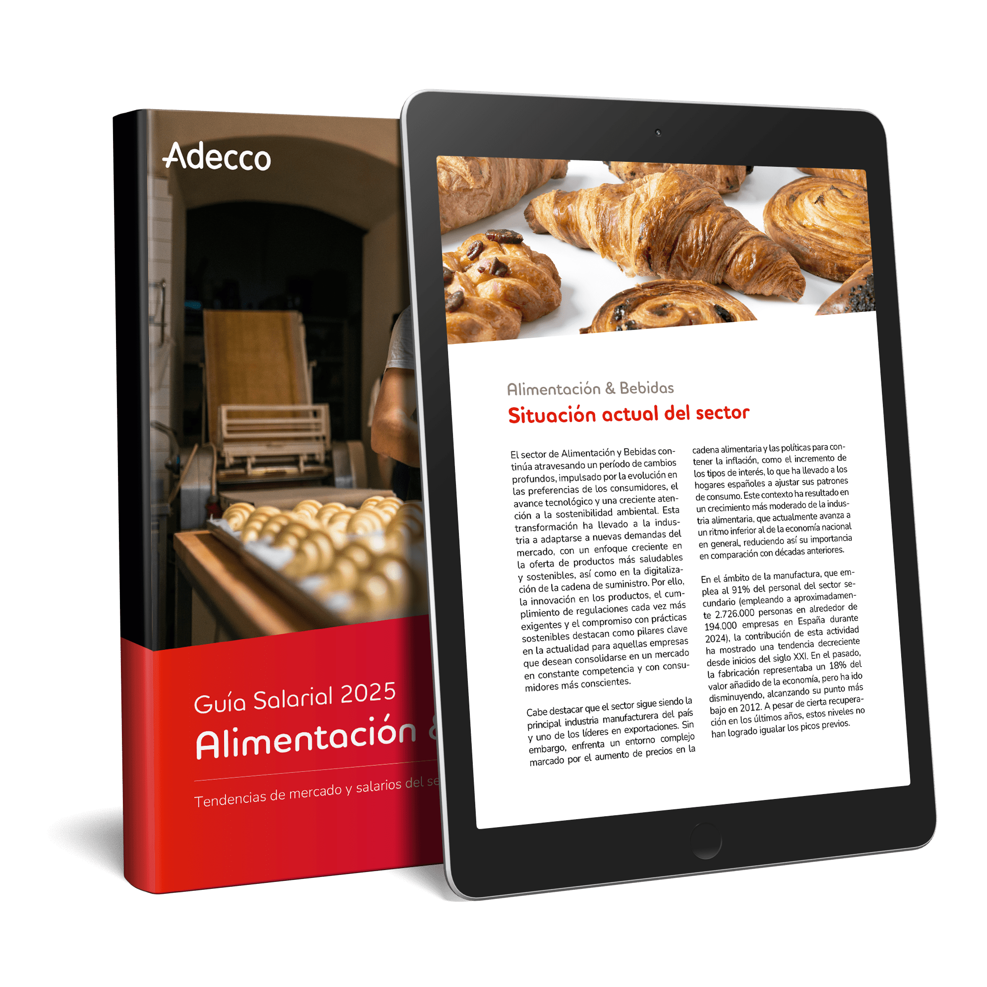 Portada de Guía salarial 2025 Sector Alimentación & Bebidas
