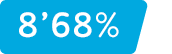 8,68%